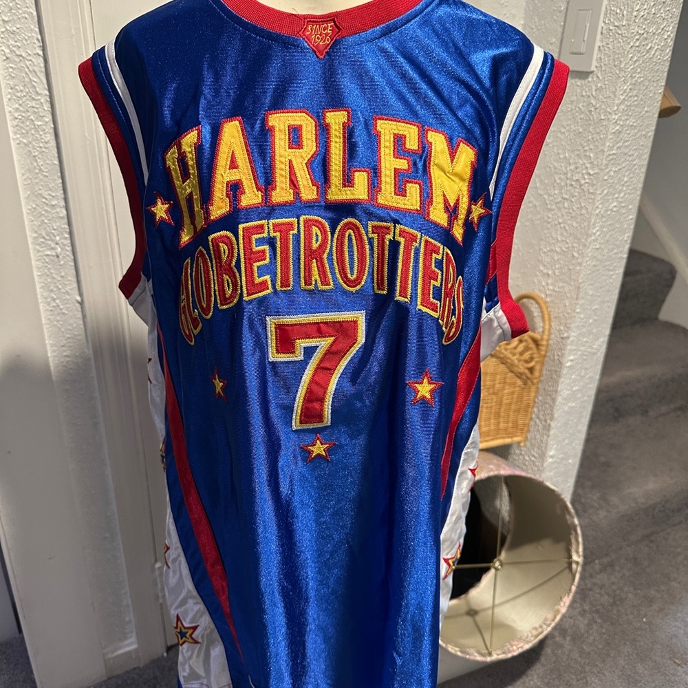 Harlem Globetrotters Blue Jersey